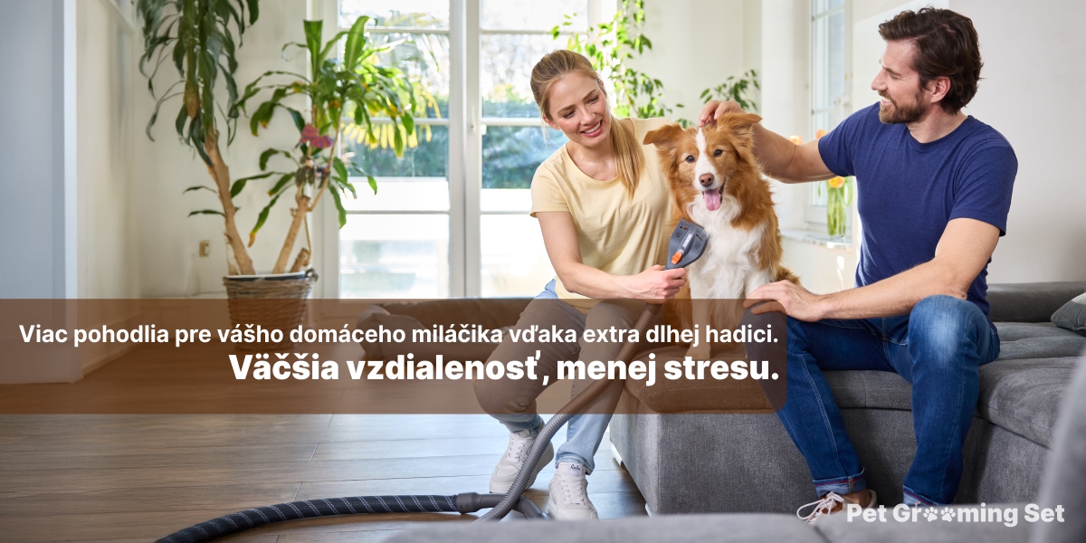 160 cm dlhá hadica pre maximálnu voľnosť pohybu